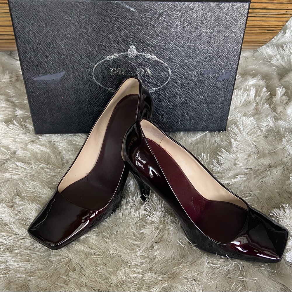 Prada Patent Leather Heal
